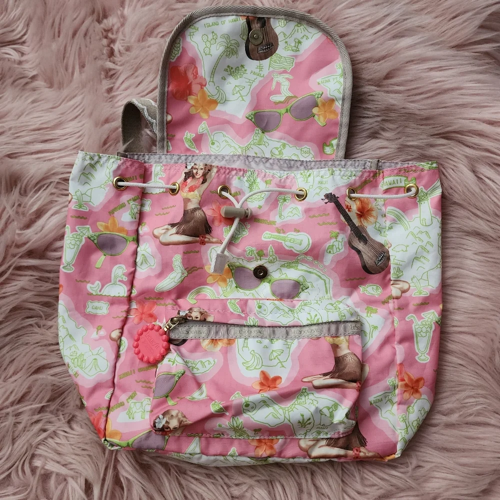 Lesportsac Benefit Hawaii limited edition small edie backpack